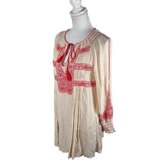 Free People Wind Willow Shift Peasant Mini Dress - Picture 6 of 14